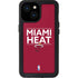 NBA Miami Heat Standard - Red iPhone 15 Waterproof Case